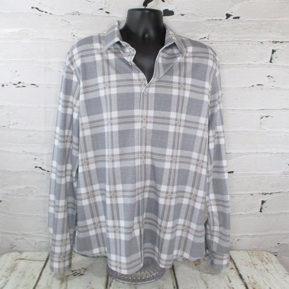 Express Career Casual Cotton Blend Shirt - Picture 1 of 6